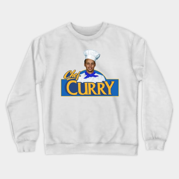 Chef Curry Crewneck Sweatshirt by HipHopTees